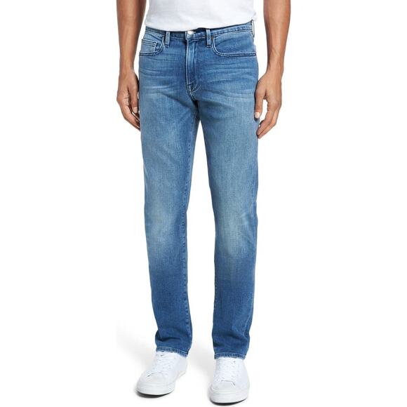 Frame Men’s L'Homme Slim Fit Jeans in Bradbury - Size: 34 - Picture 10 of 11